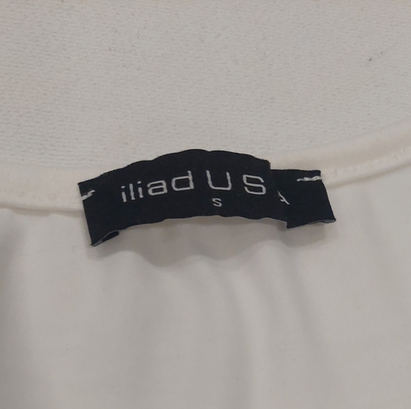 ILIA Elegant White Long Sleeve Dress - Picture 7 of 7